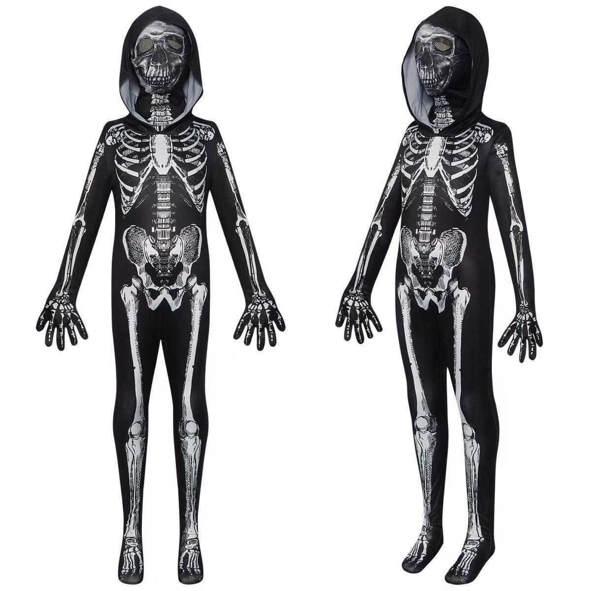 Halloween Costume Kids - Çocuklar için Cadılar Bayramı Korkunç İskelet