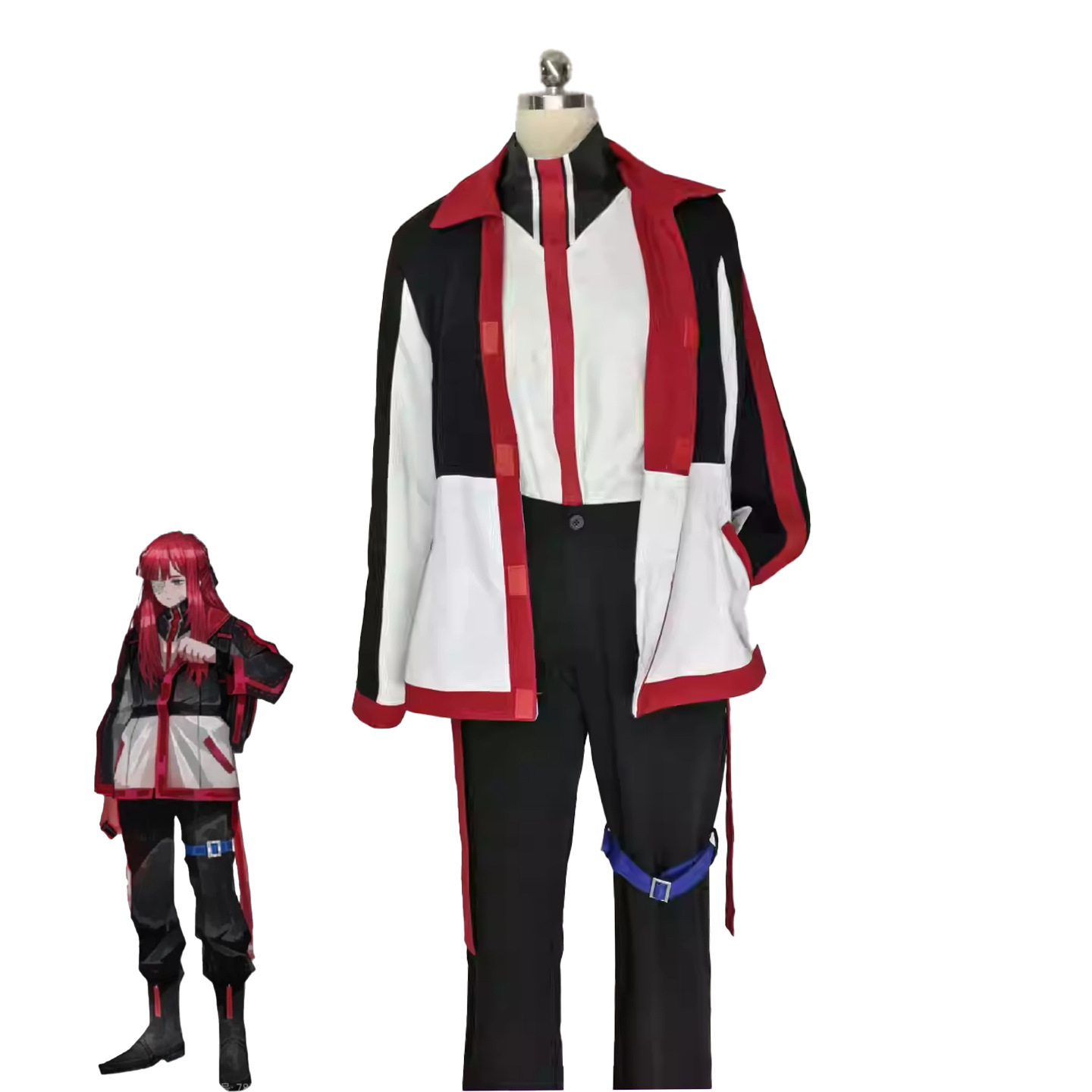 Halloween Costume Kids - Oyun Limbus Company Yuri Cosplay Kostüm