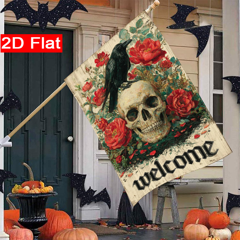 Halloween Skeleton Decoration - 2D Düz - 2D Düz Cadılar