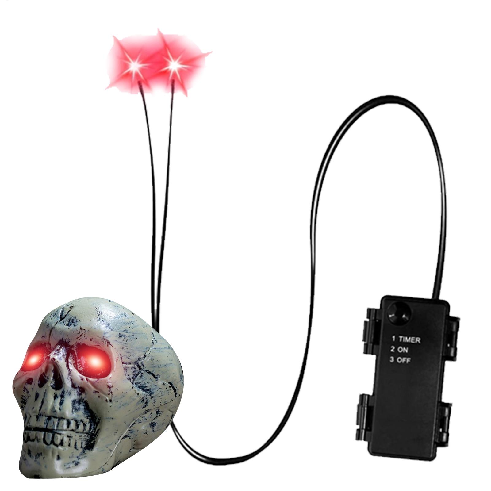 Halloween Pumpkin Decor Led - Zamanlayıcılı LED Işıklı Cadılar Bayramı Gözleri,