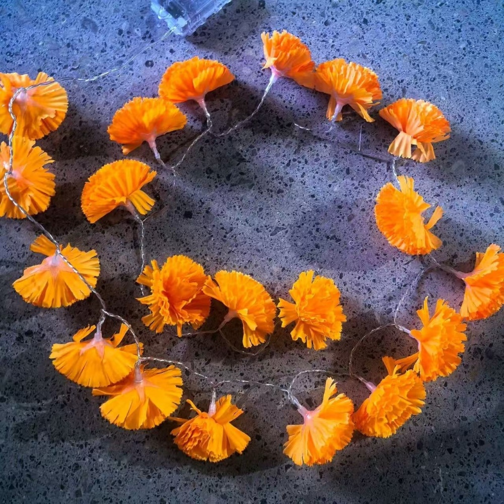 Kadınteknesi Çiçeği LED Işık Z - Halloween Led String Lights Orange incelemesi ve fiyatı
