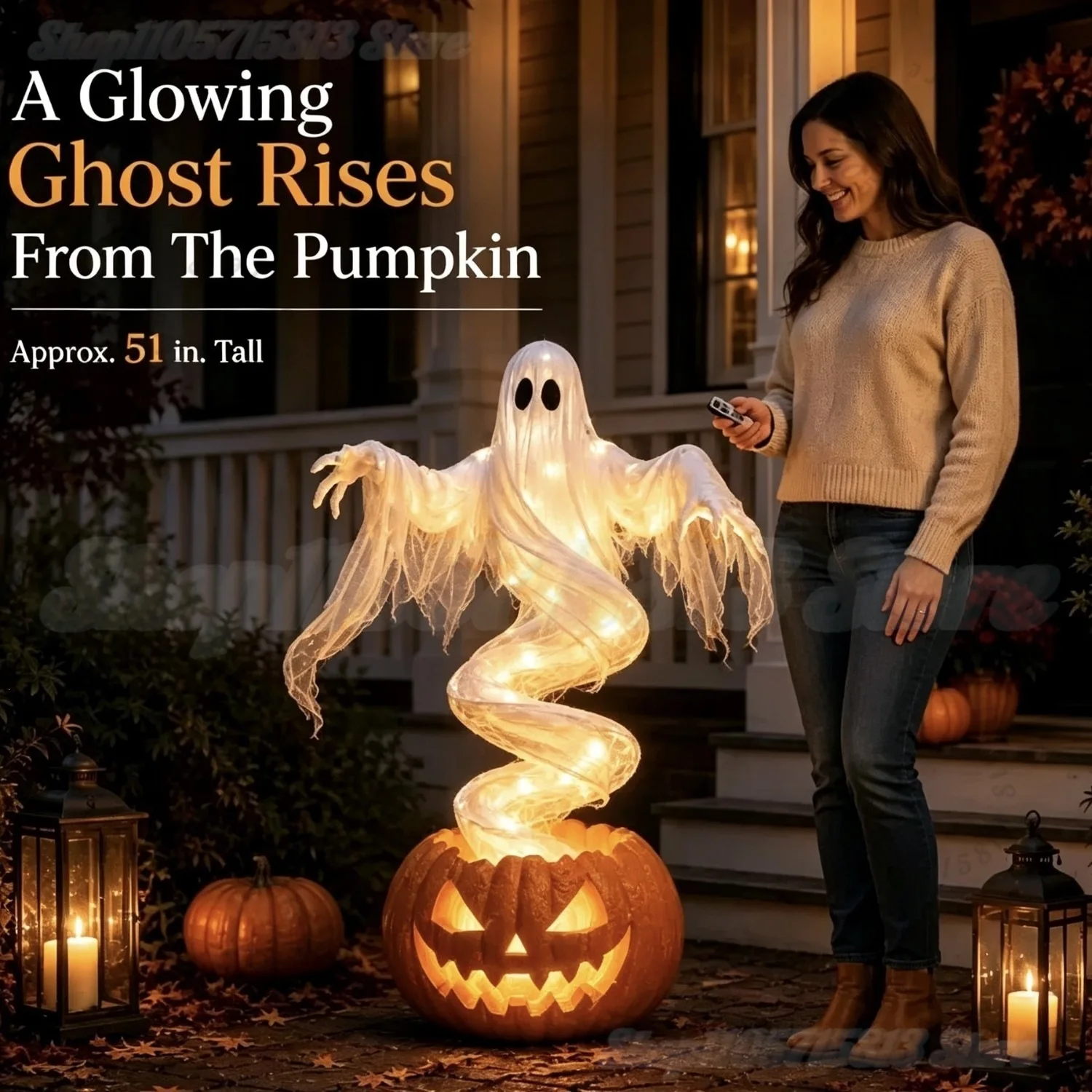 2026 Model, Rüzgarla Dönen Hay - Halloween Pumpkin Decor Led incelemesi ve fiyatı