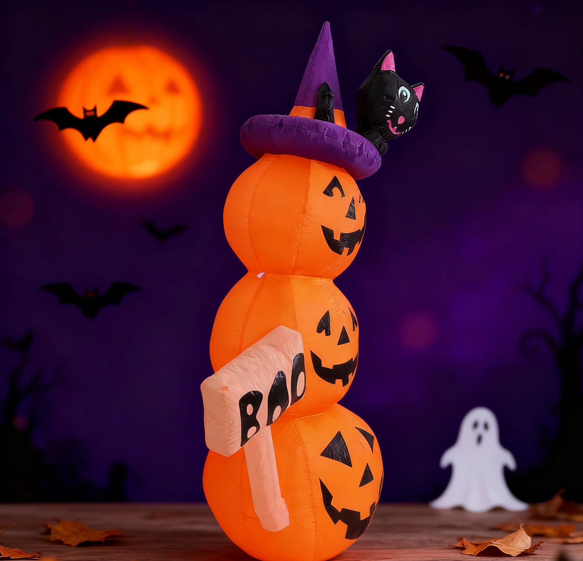 5.2ft / 1.6m Cadılar Bayramı Ş - Halloween Pumpkin Decor Led incelemesi ve fiyatı