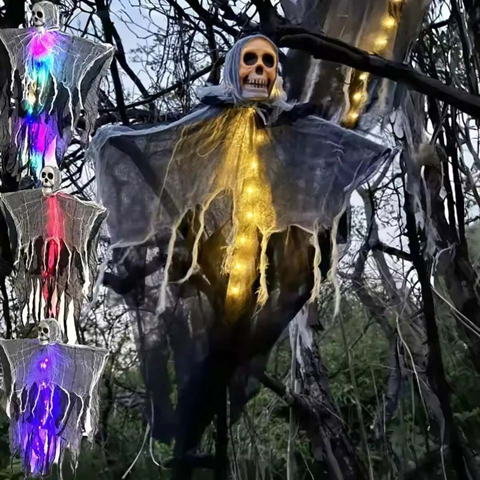 1 adet Cadılar Bayramı Parlaya - Halloween Skeleton Decoration incelemesi ve fiyatı