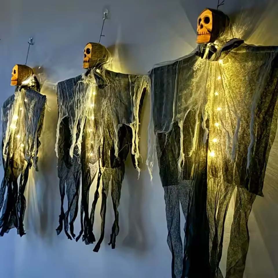 1 adet Cadılar Bayramı Parlaya - Halloween Skeleton Decoration incelemesi ve fiyatı