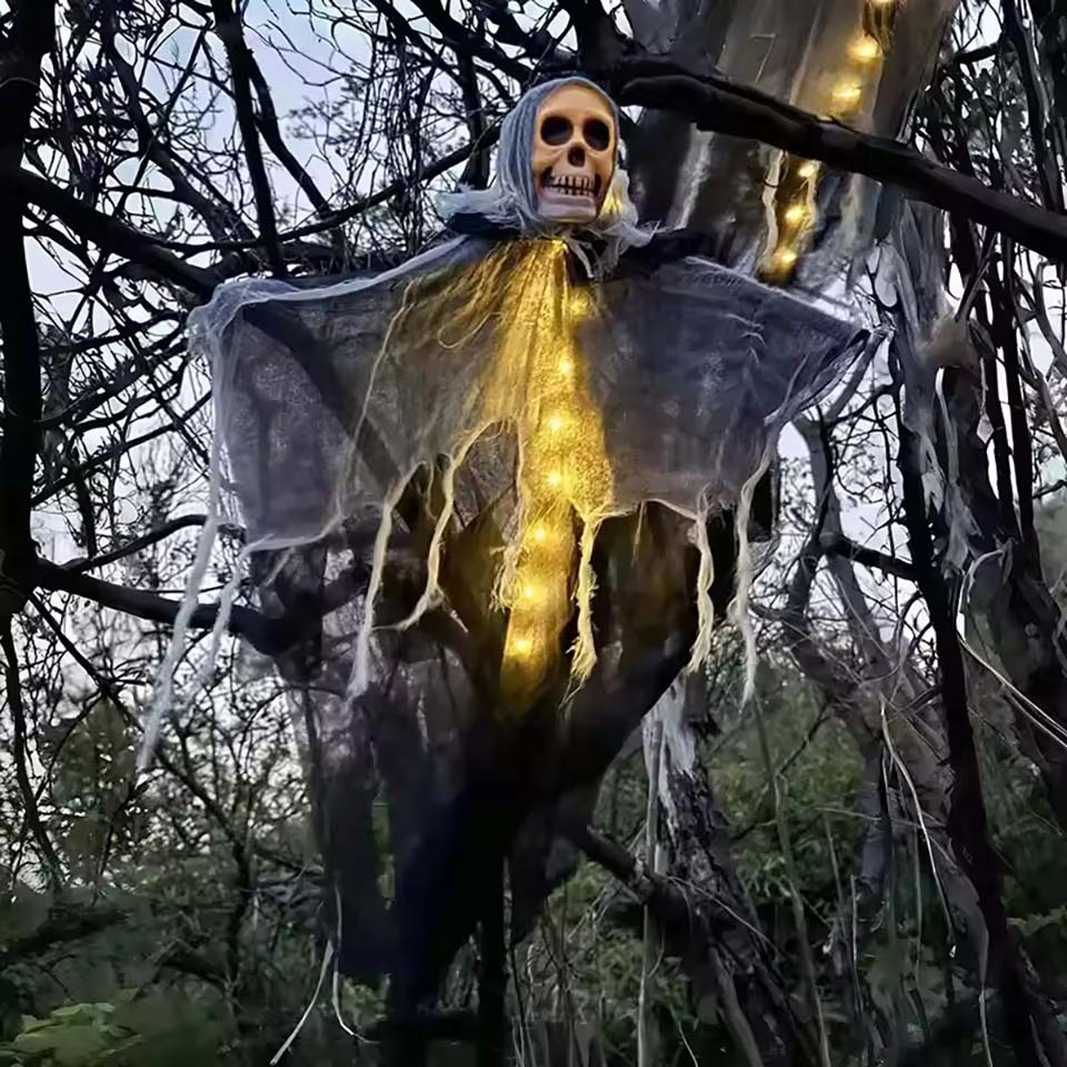 1 adet Cadılar Bayramı Parlaya - Halloween Skeleton Decoration incelemesi ve fiyatı