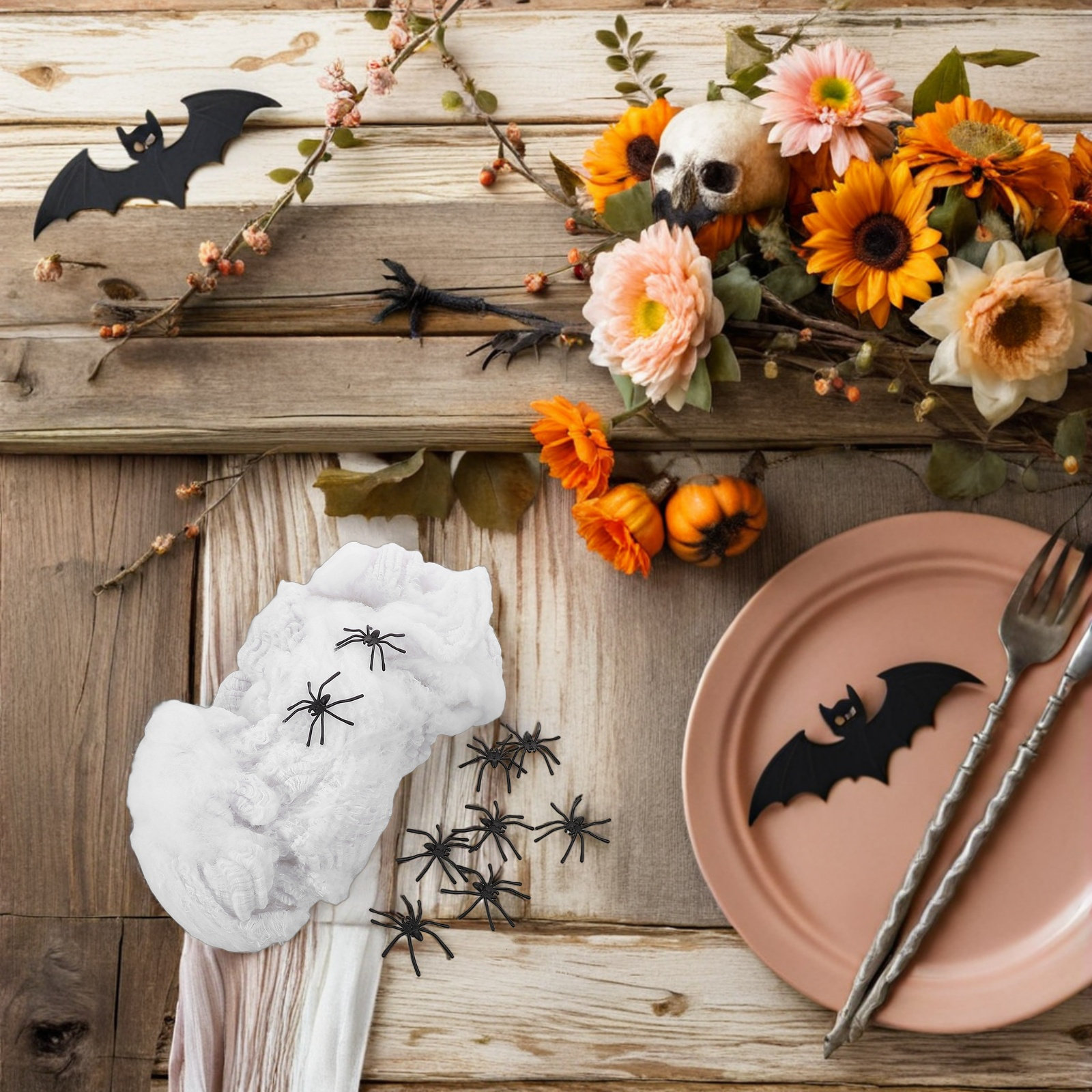 1 Takım Cadılar Bayramı Örümce - Spider Web Halloween Decoration incelemesi ve fiyatı