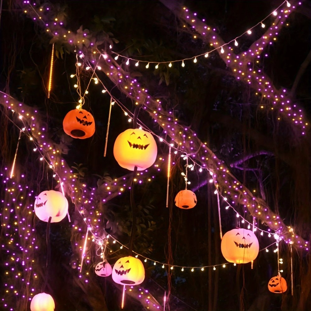 1/2PC12M100LED Cadılar Bayramı - Halloween Led String Lights Orange incelemesi ve fiyatı