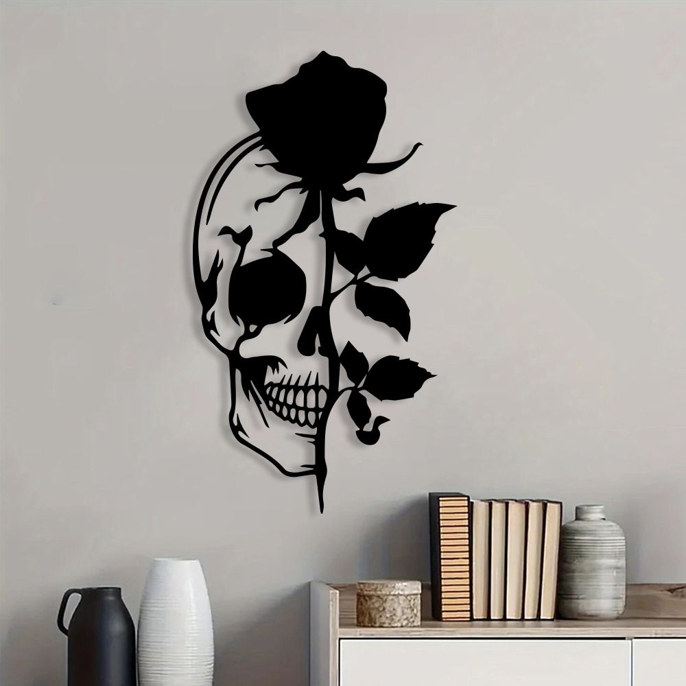 Gül Metal Duvar Sanatı ile Süs - Halloween Skeleton Decoration incelemesi ve fiyatı