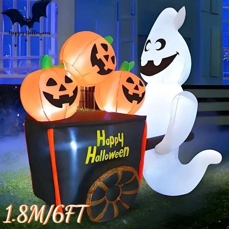 6FT Cadılar Bayramı Açık Tatil - Halloween Pumpkin Decor Led incelemesi ve fiyatı
