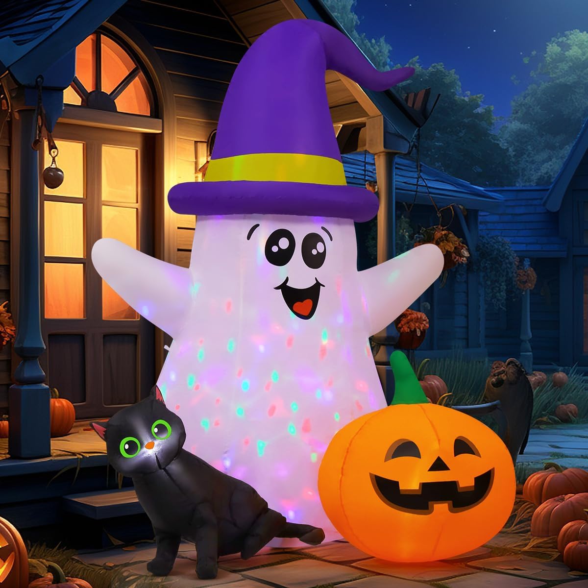 5 Feet Boyunda Cadılar Bayramı - Halloween Pumpkin Decor Led incelemesi ve fiyatı