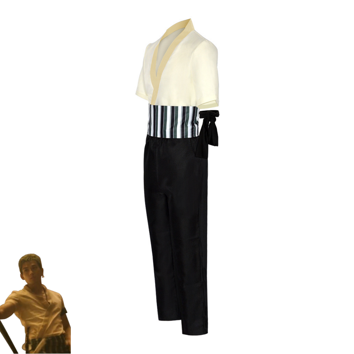 XqNew Anime Film Roronoa Zoro  - Halloween Costume Kids incelemesi ve fiyatı