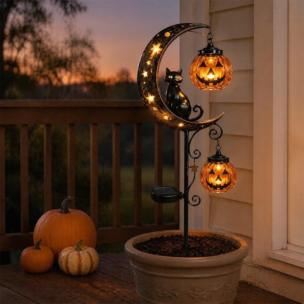 Güneş Enerjili Cadılar Bayramı - Halloween Pumpkin Decor Led incelemesi ve fiyatı