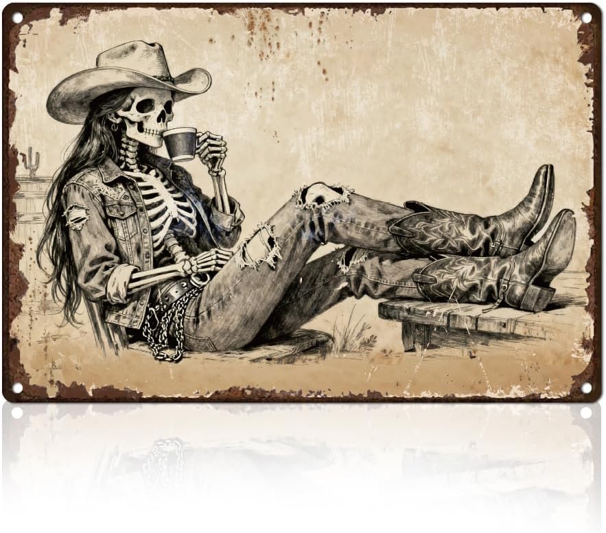 İskeletli Kovboy Kadın Figürlü - Halloween Skeleton Decoration incelemesi ve fiyatı