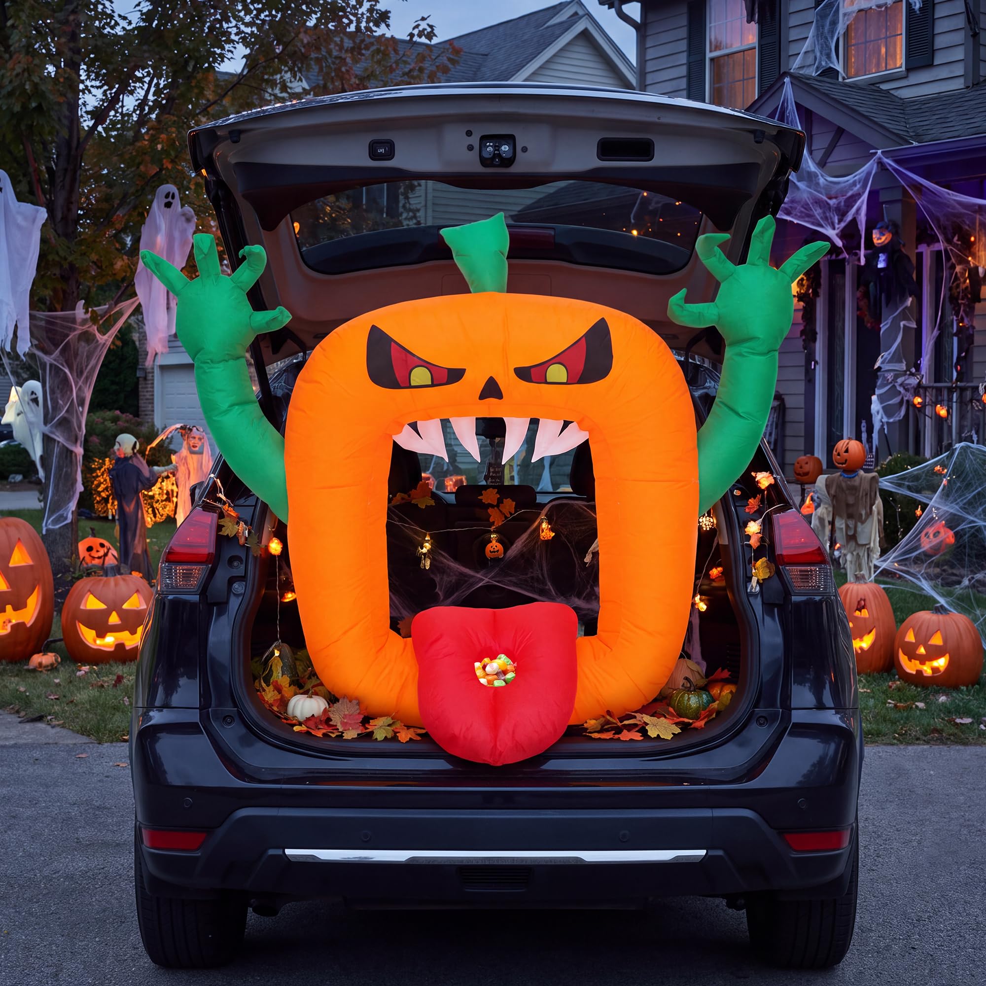 6FT Cadılar Bayramı Temalı, İç - Halloween Pumpkin Decor Led incelemesi ve fiyatı