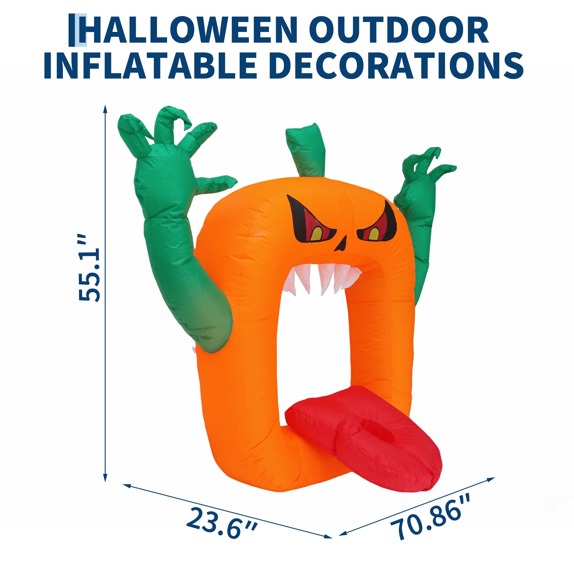 6FT Cadılar Bayramı Temalı, İç - Halloween Pumpkin Decor Led incelemesi ve fiyatı