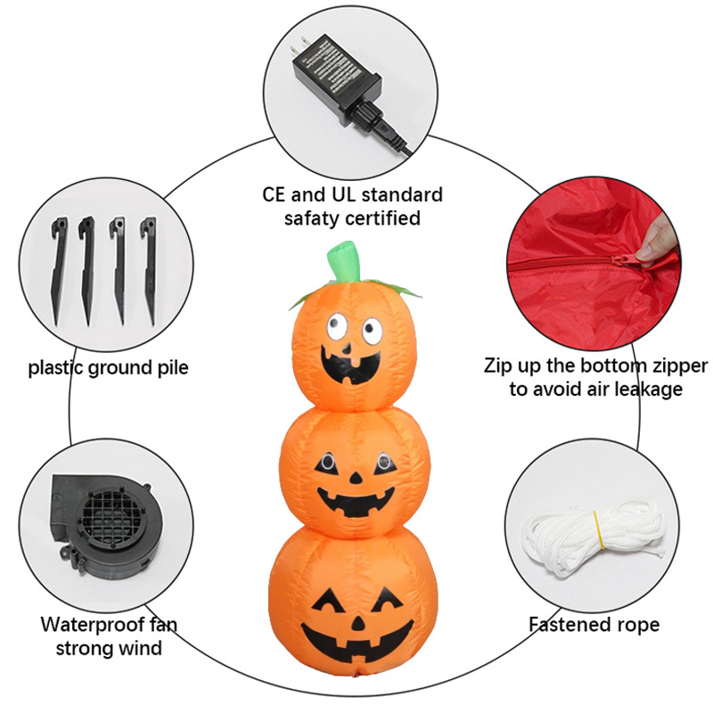 1.2M İstiflenebilir Cadılar Ba - Halloween Pumpkin Decor Led incelemesi ve fiyatı