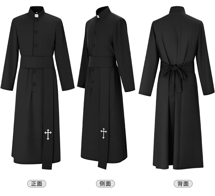 Orta Çağ Rahip Kostümü, Beyaz  - Halloween Costume Adult incelemesi ve fiyatı
